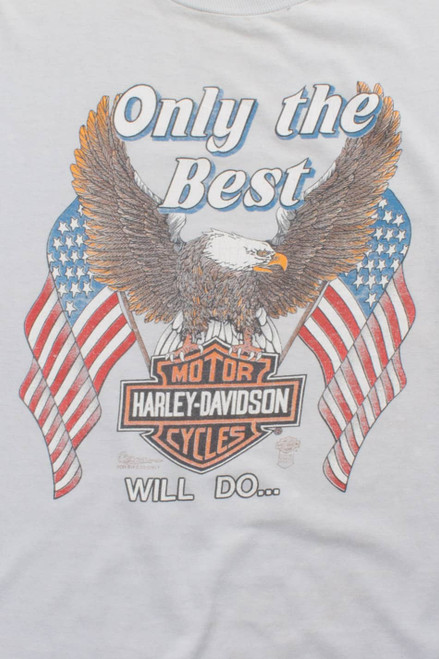 '87 Only the Best Harley Davidson T-Shirt