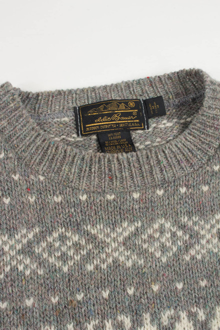 Vintage Eddie Bauer Fair Isle Sweater 699