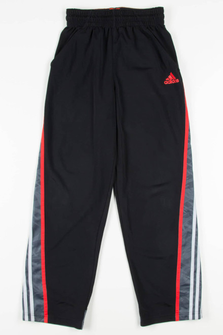 Adidas Grey & Red Stripes Basketball Pants (sz. S)