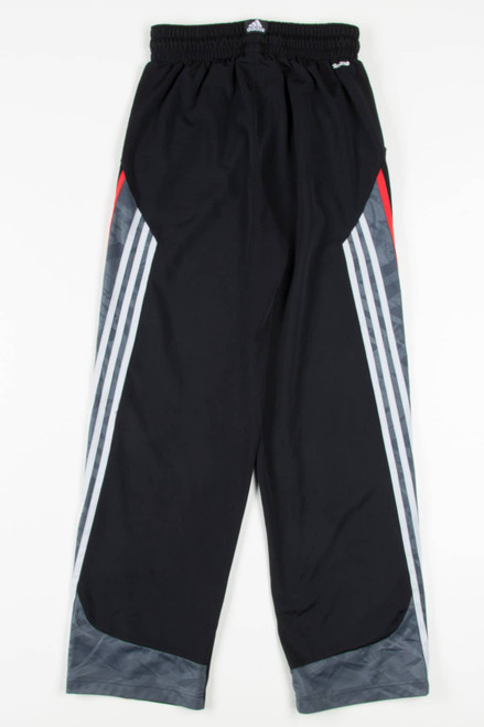 Adidas Grey & Red Stripes Basketball Pants (sz. S)