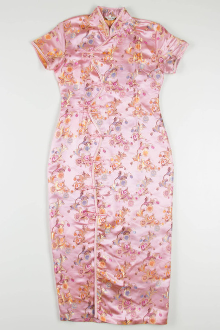 Pink Qipao Jing Hong Dress