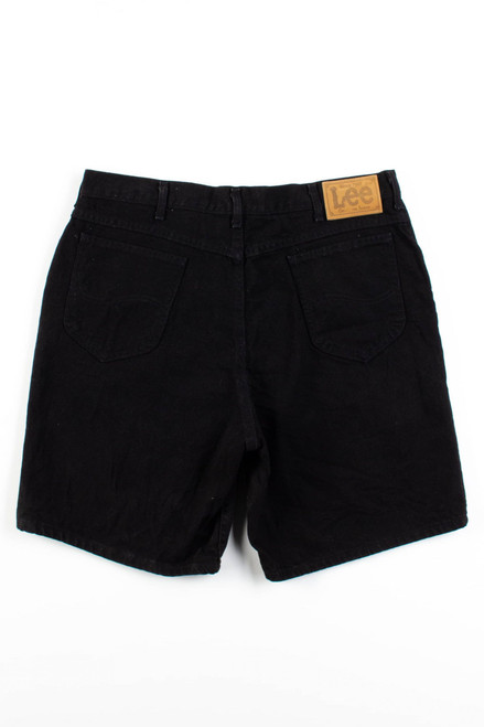 Vintage Lee Black Denim Short