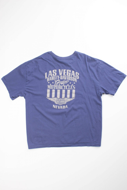 Oversized Las Vegas Harley Davidson T-Shirt