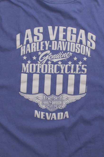 Oversized Las Vegas Harley Davidson T-Shirt