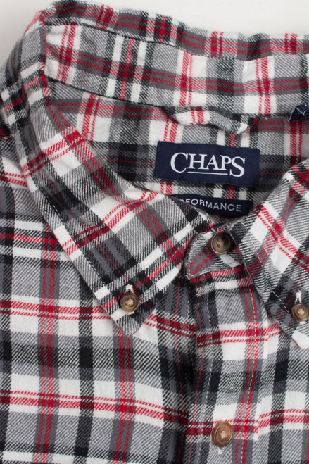 Vintage Chaps Flannel Shirt 3557