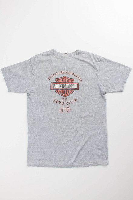 Hong Kong 'Techno' Harley Davidson T-Shirt