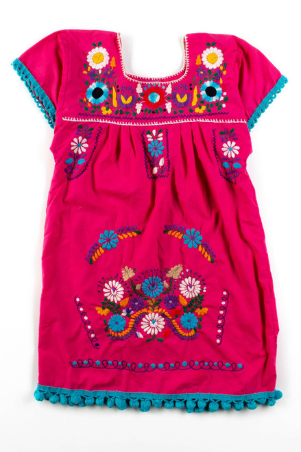 Punkie's Place Floral Huipil Dress