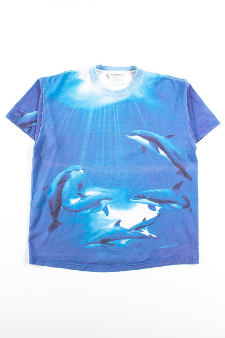 Vintage Ocean Dolphins T-Shirt