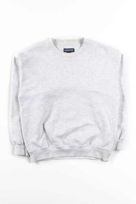 Vintage Grey Lands' End Sweatshirt