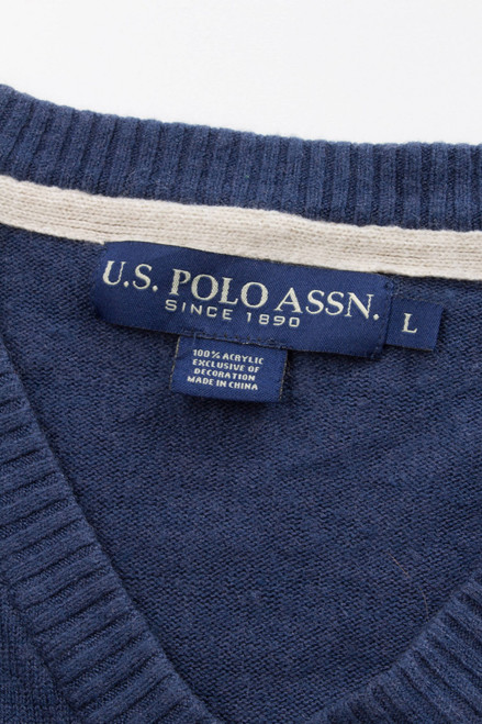 V-Neck US Polo Assn. Sweater