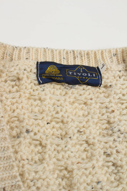 Vintage Tivoli Aran Fisherman Vest 668