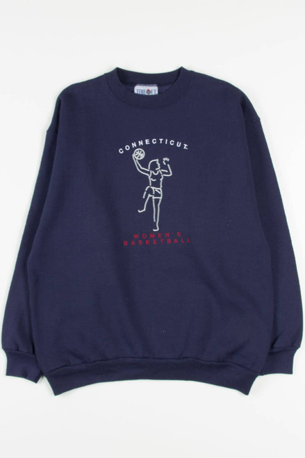 Connecticut Women's Basketball Embroidered Sweatshirt