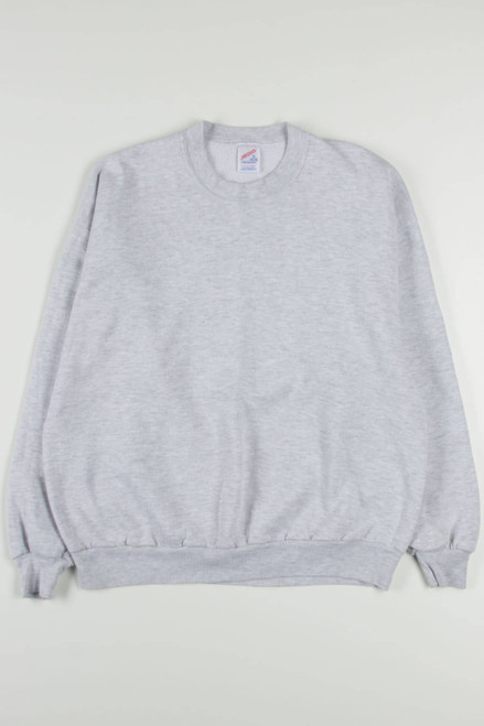 Blank Grey Jerzees Sweatshirt