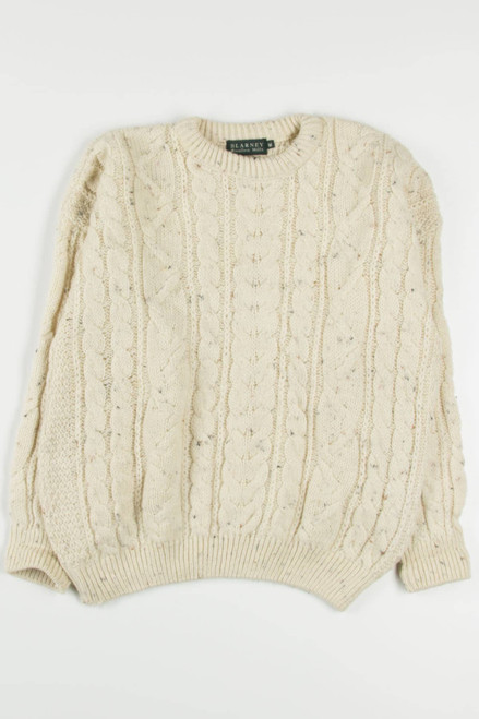 Speckled Blarney Woolen Mills Fisherman Sweater 669