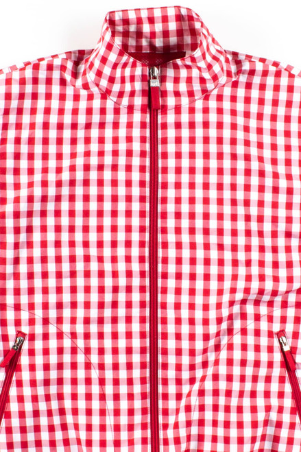 LizGolf Lightweight Gingham Jacket