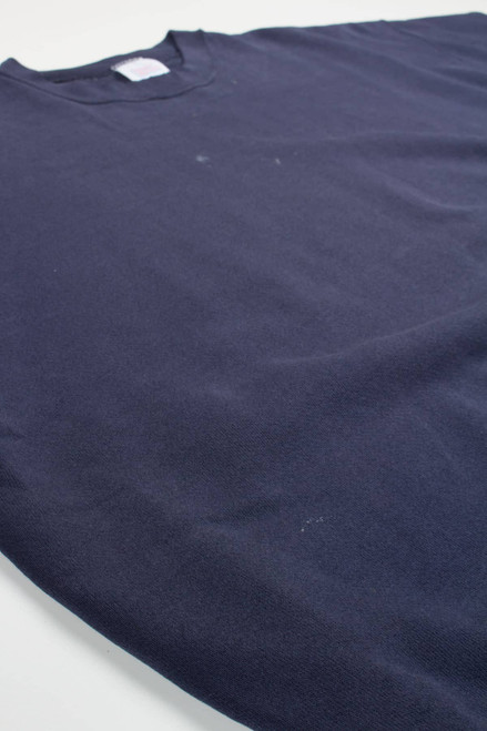 Navy Cut Sleeves Tultex Sweatshirt