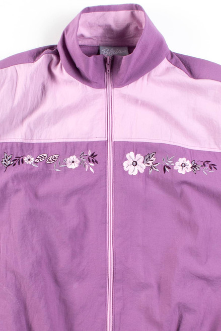 Vintage Lavender Floral Jacket