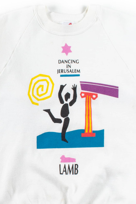 Dancing In Jerusalem Vintage Sweatshirt