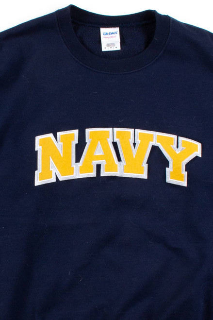 Vintage Navy Sweatshirt 1