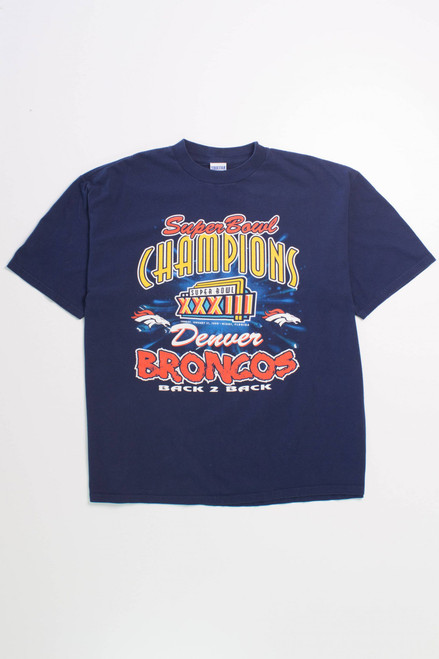 '99 Broncos Back 2 Back Super Bowl T-Shirt