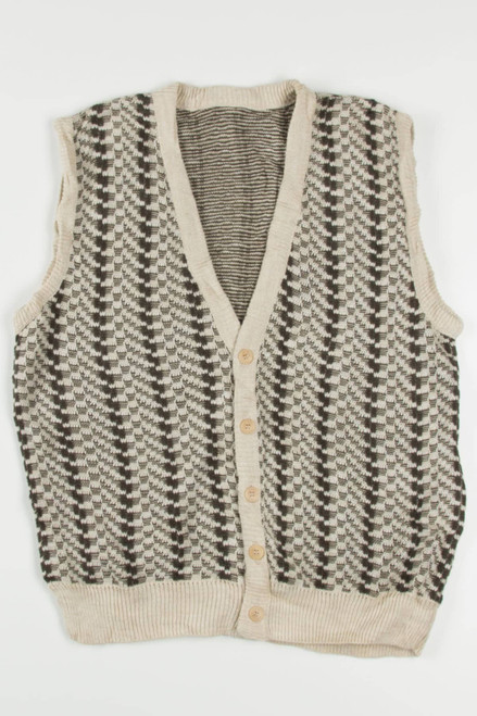 Knit Striped Sweater Vest 265