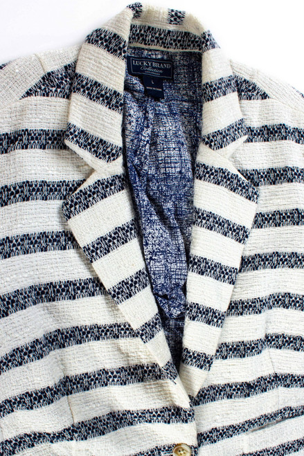 Lucky Brand Striped Jacket