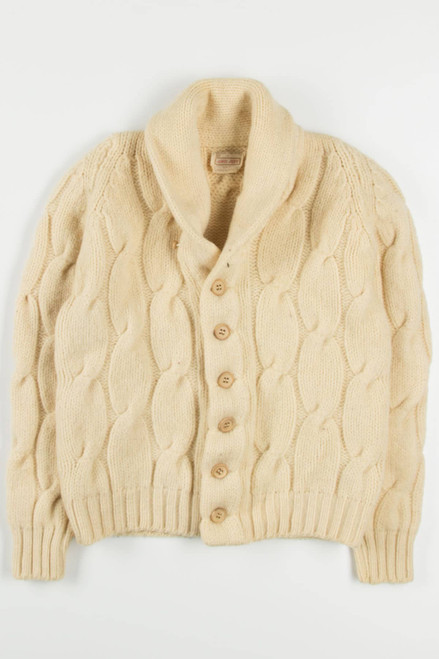 Vintage Lord Jeff Fisherman Cardigan 658