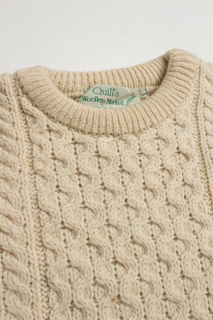 Quill's Woolen Market Fisherman Sweater 761