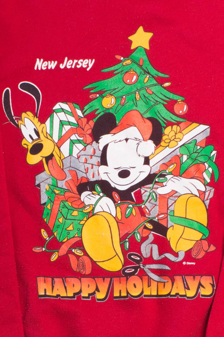 Goofy & Mickey Ugly Christmas Sweatshirt 55527
