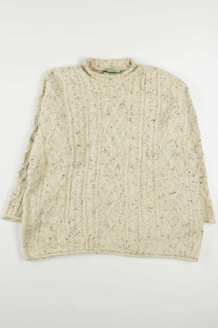 Speckled Aran Crafts Irish Fisherman Sweater 746