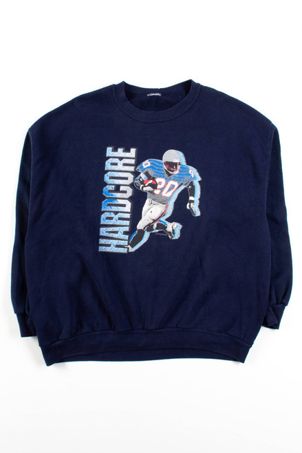 Vintage Hardcore Football Sweatshirt
