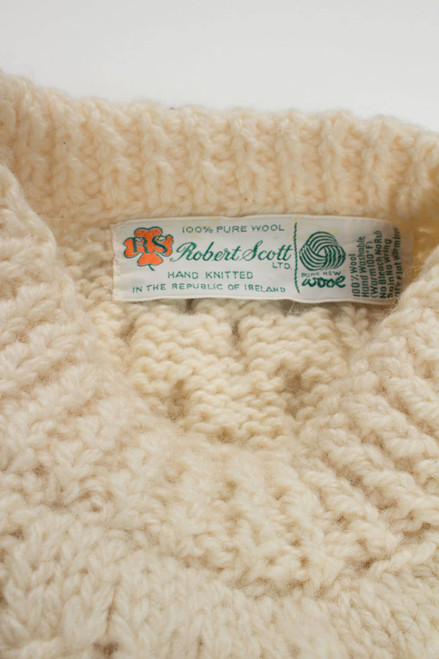 Vintage Robert Scott Irish Fisherman Sweater 720