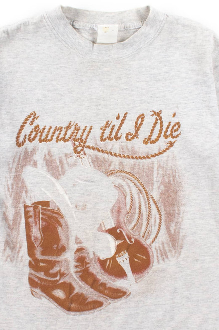Country Til I Die Vintage T-Shirt