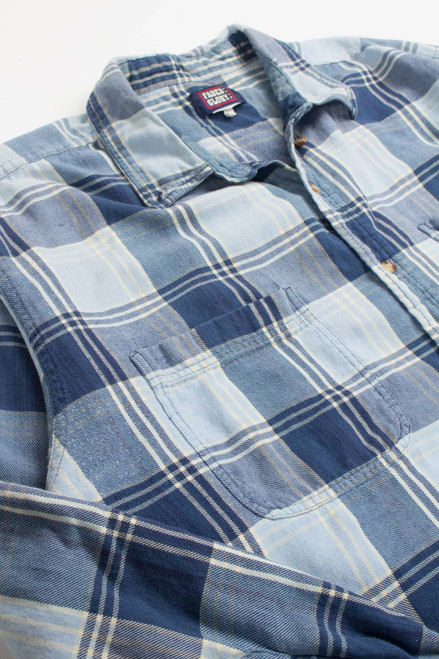 Vintage Faded Glory Flannel Shirt 3744