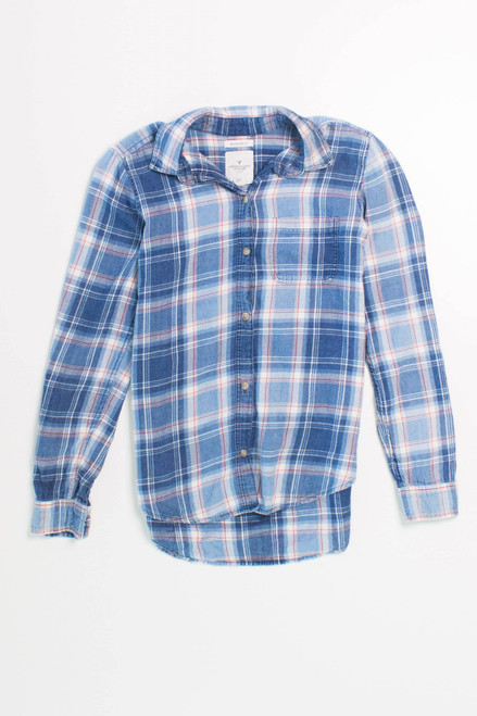 American Eagle Outfitters Flannel Shirt (2000s)