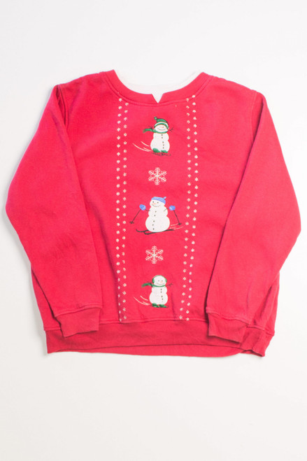 Snowflakes Ugly Christmas Sweatshirt 55602