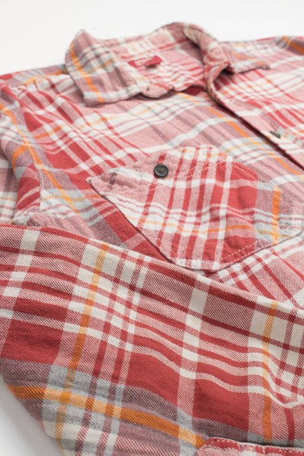 Red Arizona Jean Co. Flannel Shirt 3968