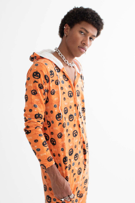 Jack-O-Lantern Boo! Onesie Pajamas