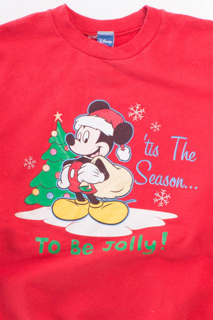 Jolly Mickey Christmas Sweatshirt