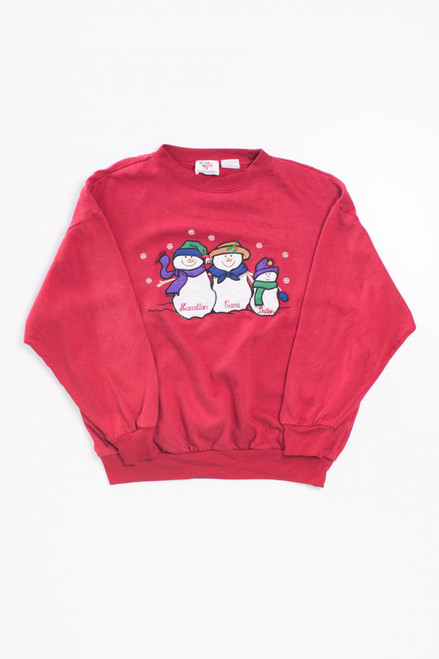 Snowmen Ugly Christmas Sweatshirt 55578