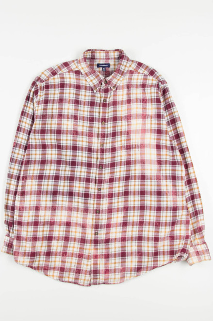 Bleached Croft & Barrow Flannel Shirt 3944