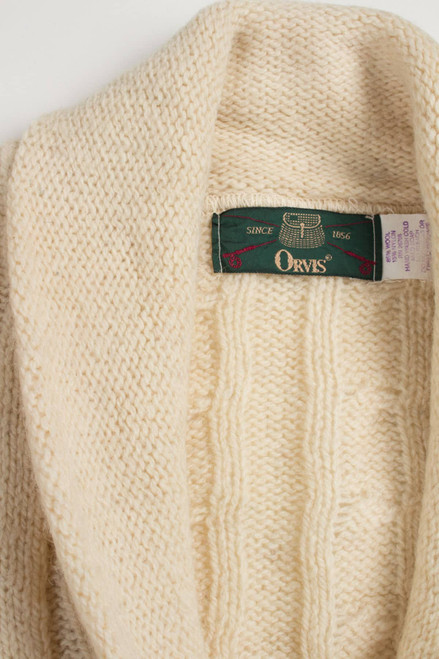 Vintage Orvis Fisherman Cardigan