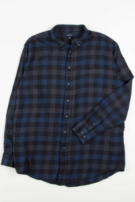 Dark Blue Croft & Barrow Flannel Shirt 3946