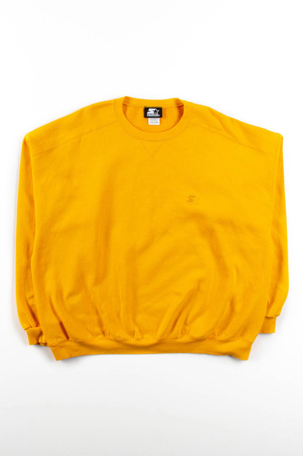 Vintage Yellow Starter Sweatshirt