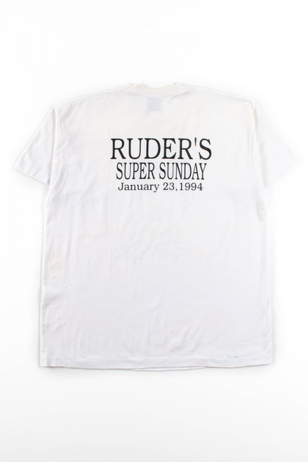 Vintage Ruder's Super Sunday T-Shirt (1994)