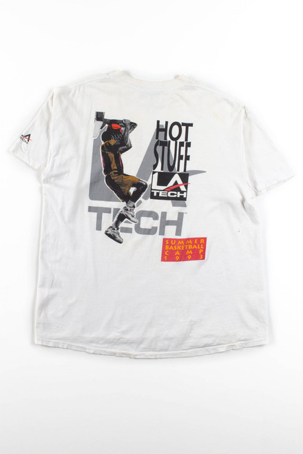 Vintage LA Tech Summer Basketball Camp T-Shirt (1993)