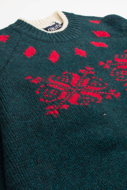 Vintage Nautica Fair Isle Sweater 764