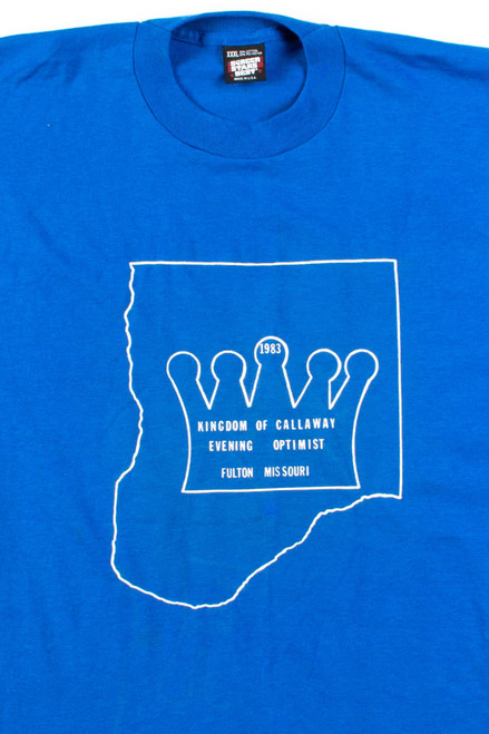 Vintage Kingdom Of Callaway Evening Optimist T-Shirt (1983)