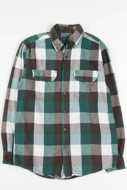 Emerald Faded Glory Flannel Shirt 4002