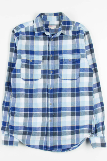 Blue Merona Flannel Shirt 3778